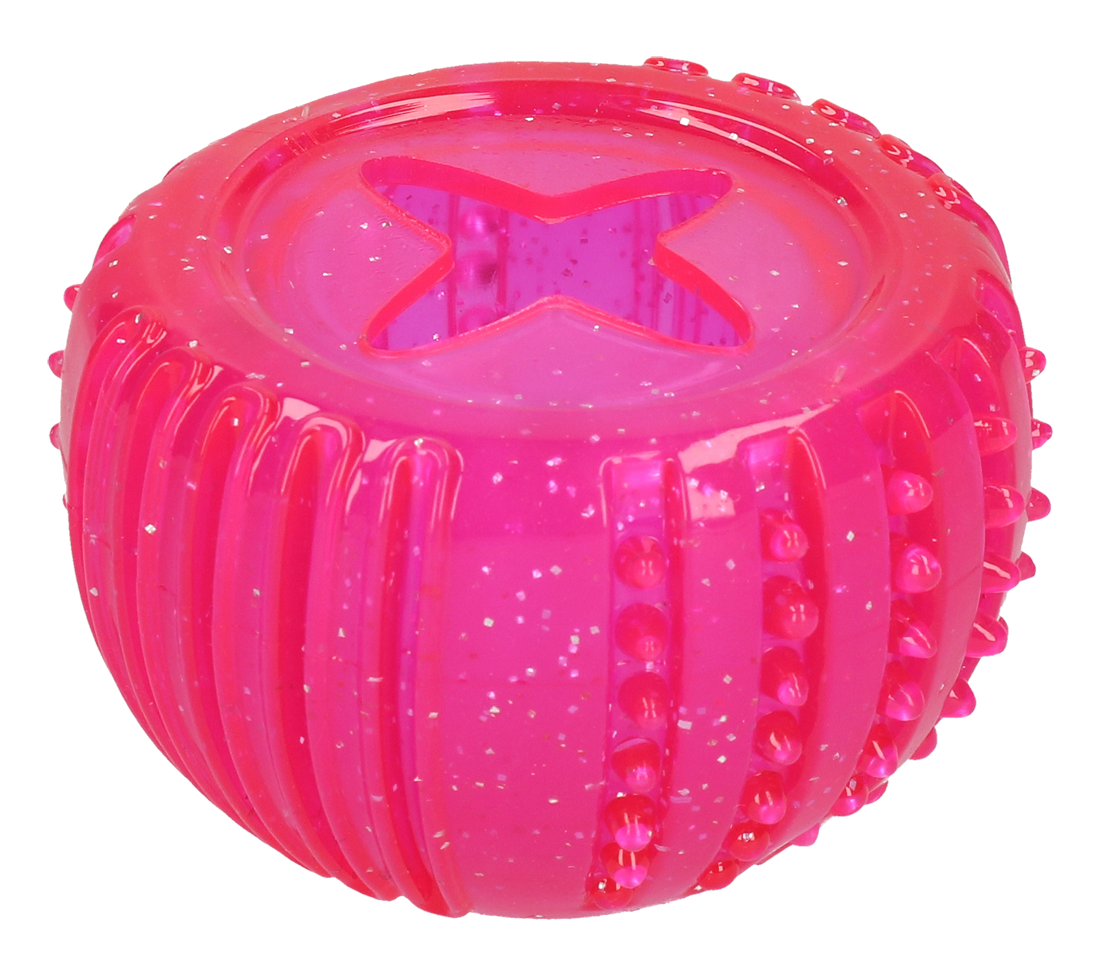 Dog Comets Vesta with Treat Locker Pink