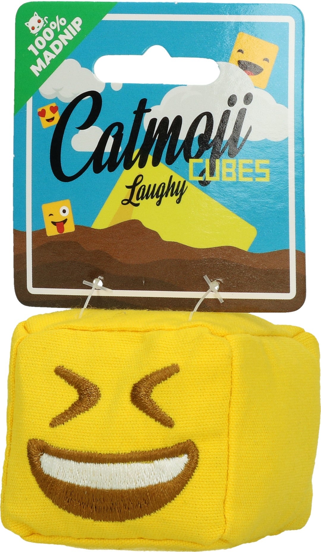 Emoji Cat Cube Laughy (mit MadNip)