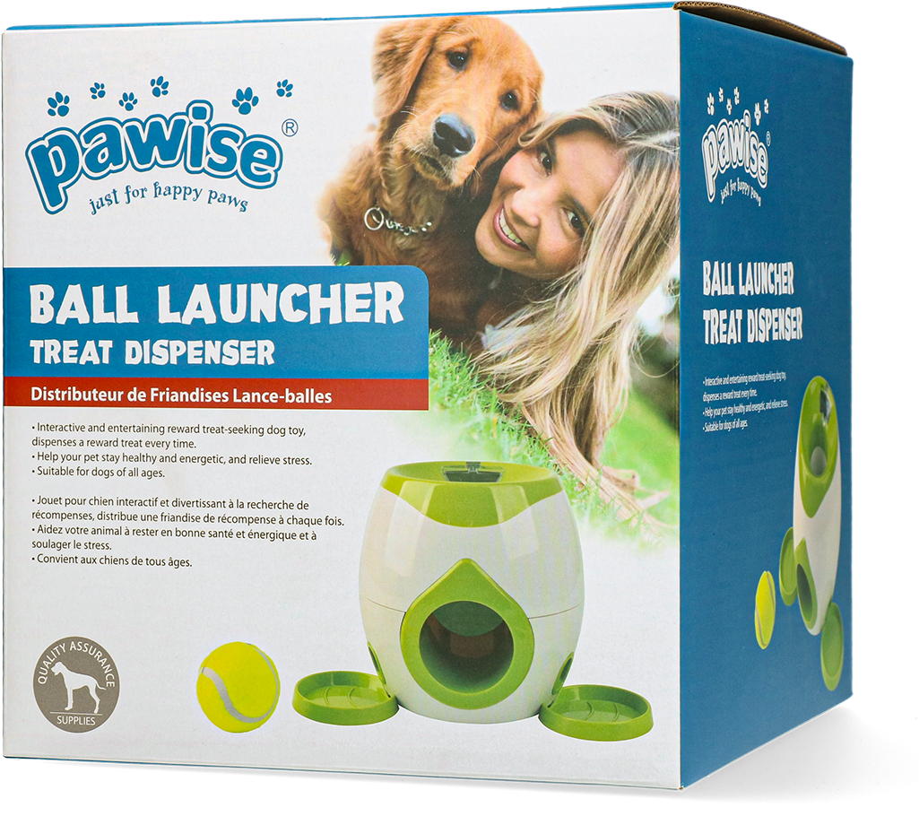 Pawise Ball Launcher Food Feeder