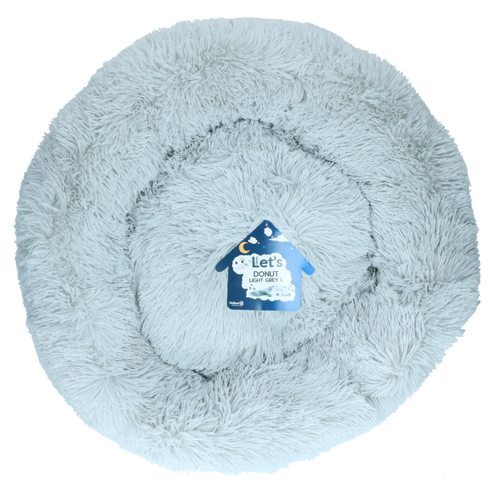 Let's Sleep Donut 60 cm Hellgrau