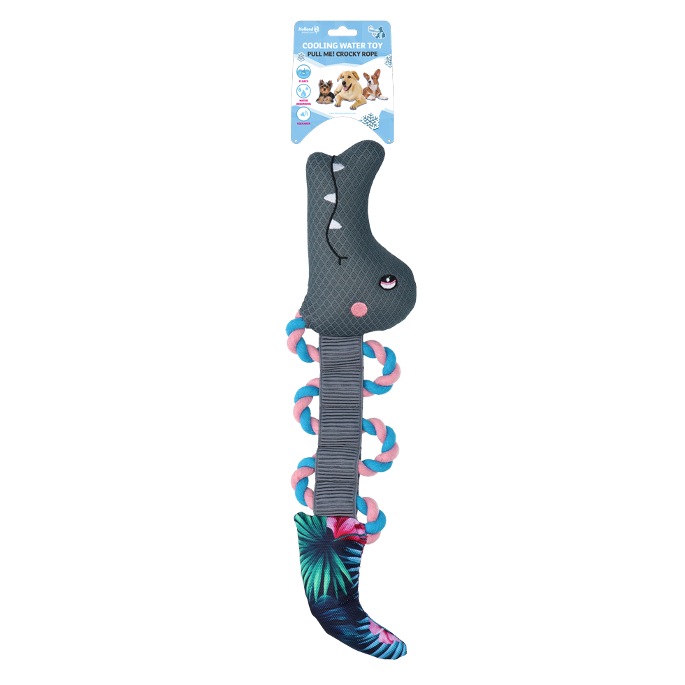 CoolPets Pull me! Crocky rope (Flower)
