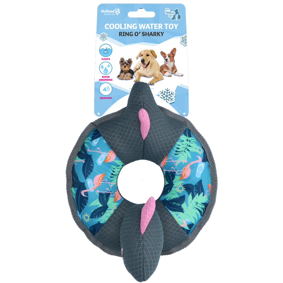 CoolPets Ring o' Sharky (Flamingo)