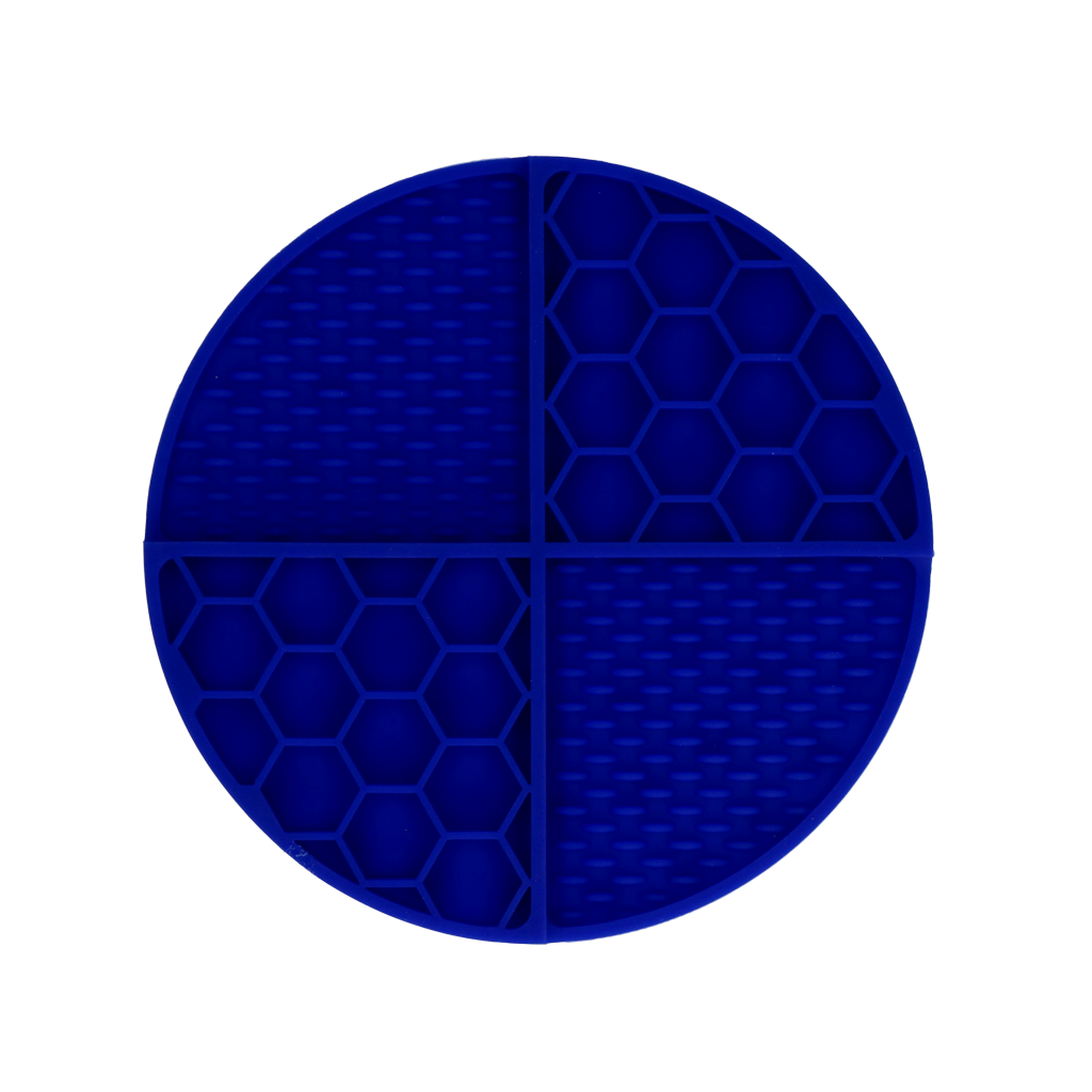 Eat Slow Live Longer Lick Mat Dimensions Circle Red