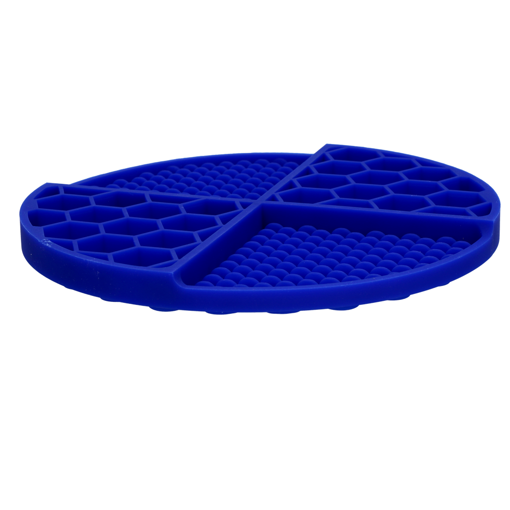 Eat Slow Live Longer Lick Mat Dimensions Circle Red
