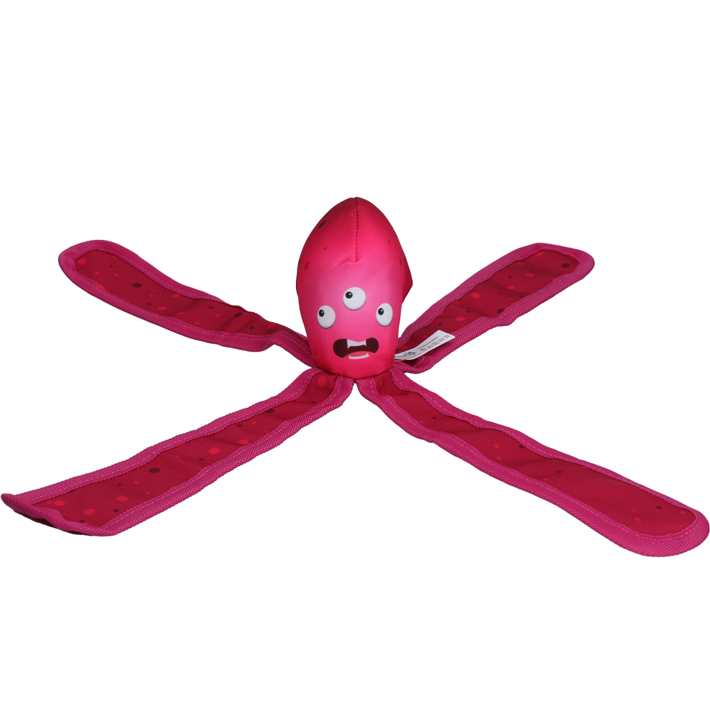 Dog Comets Alien Octo Pink M