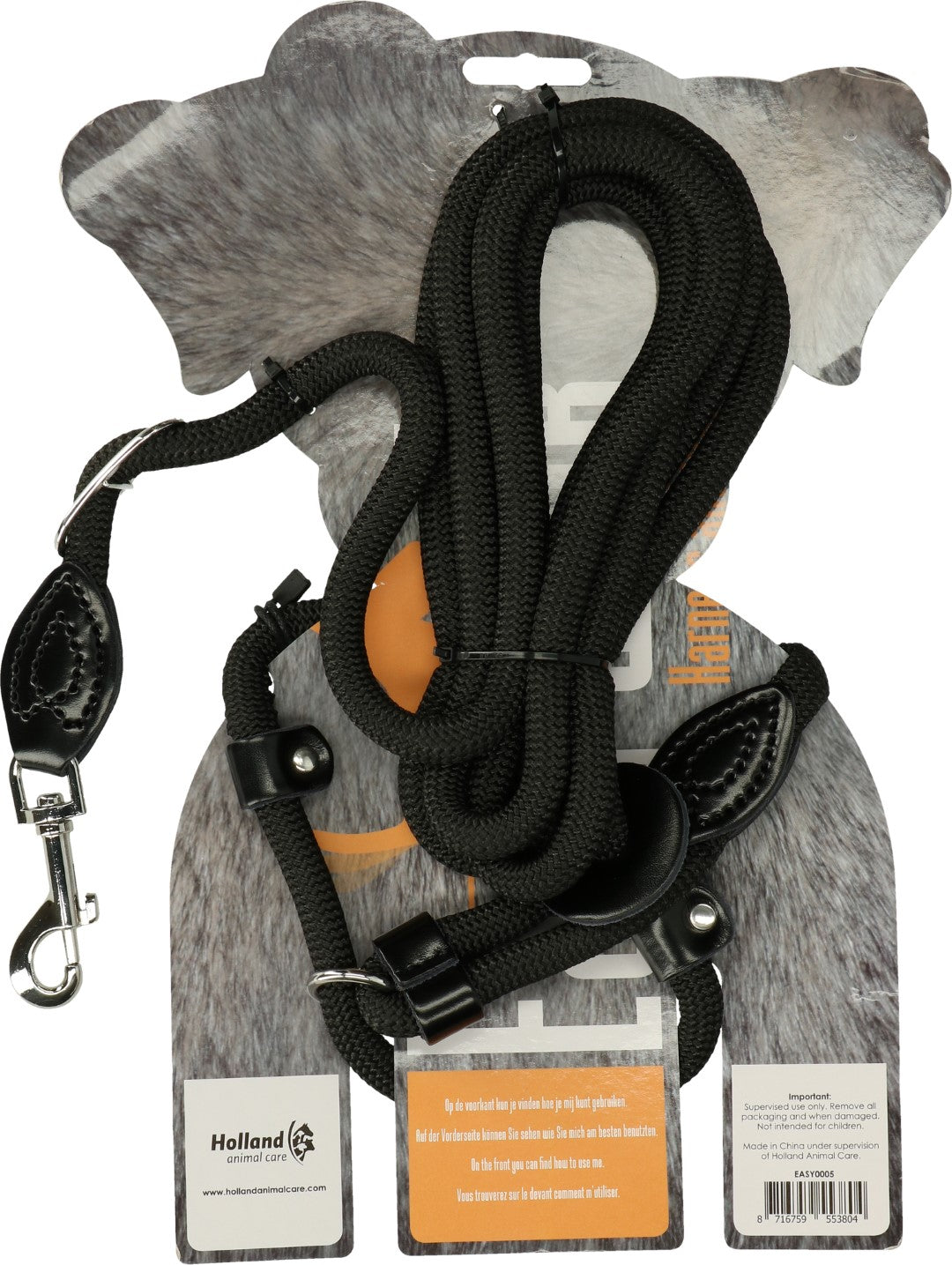 Easy Walk Schultermodell Schwarz
