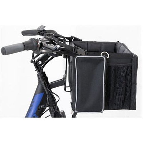 Trixie Fahrradkorb Für Lenker Nylon Schwarz / Grau