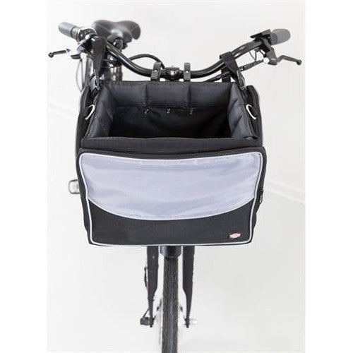 Trixie Fahrradkorb Für Lenker Nylon Schwarz / Grau