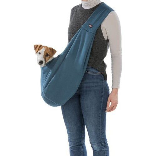 Trixie Tasche Bauch Träger Sling Blau / Grau