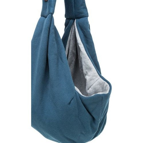 Trixie Tasche Bauch Träger Sling Blau / Grau