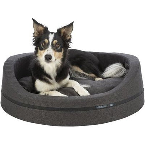 Trixie Hundekorb Citystyle Oval Home Edition Dunkelgrau