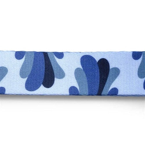 Morso Hundeleine Recycelt Splash Blau