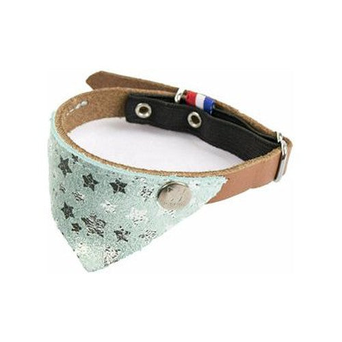 Martin Katzenhalsband Miami Blau / Braun