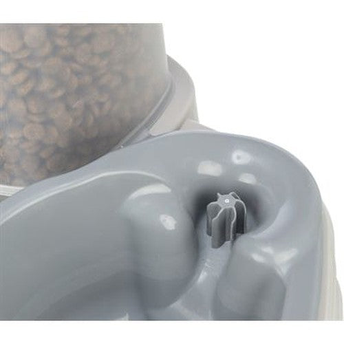 Trixie Futter- Und Wasserspender Kunststoff Grau / Taupe