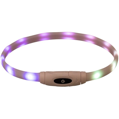 Trixie Leuchtendes Hundehalsband Usb Silikon Wiederaufladbar Multicolour