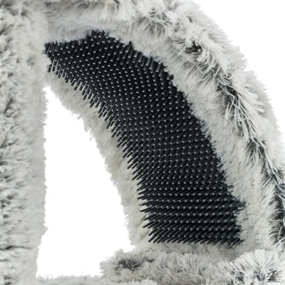 Trixie Junior-Kratzbaum Harvey Mit Bürste Weiss/Schwarz