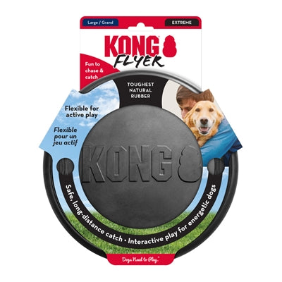 Kong Extreme Flyer Frisbee Schwarz