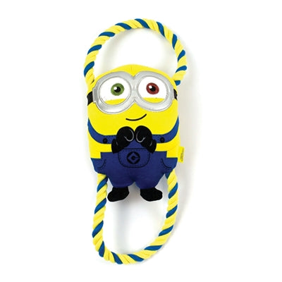 Minions Plüsch Minion Bob Auf Floss Seil