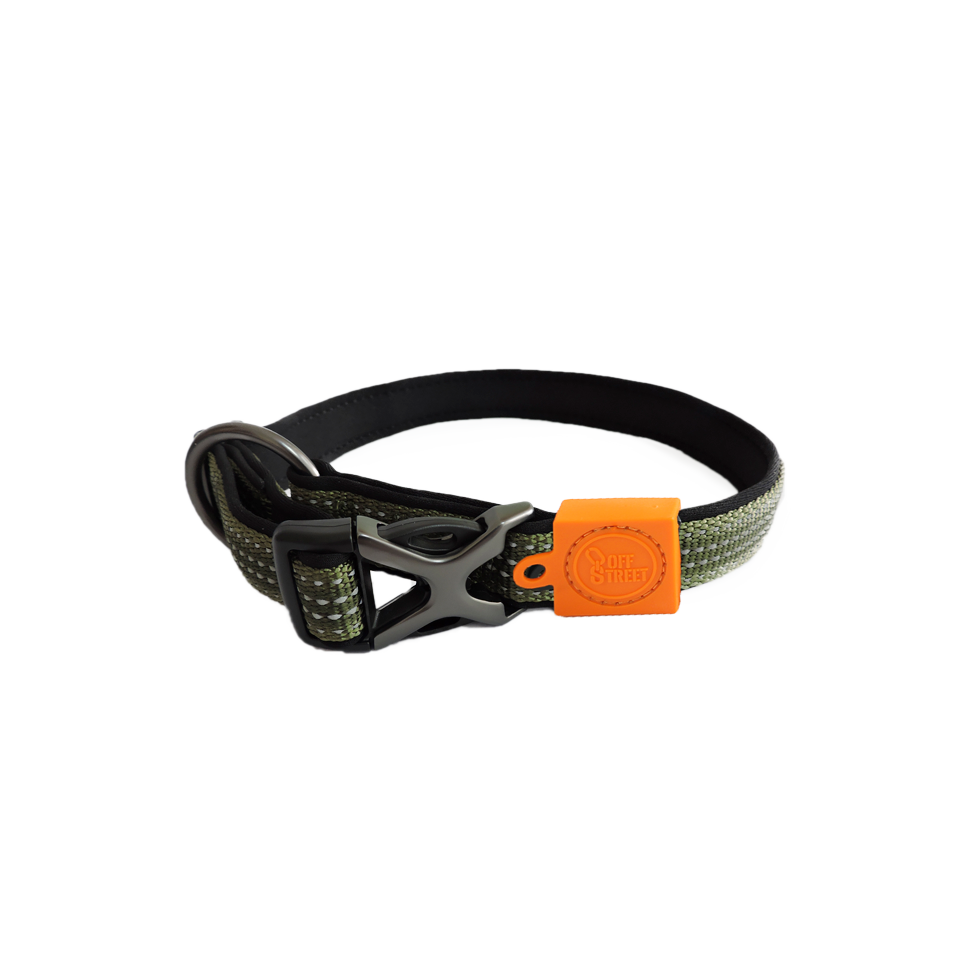 AFP Off Street - Dog Collar Olivgrün S
