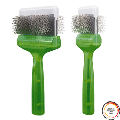 ActiVet Pro Bürste WEICH - Sanfte Pflegebürste für kurzes Fell & leichte Unterwolle