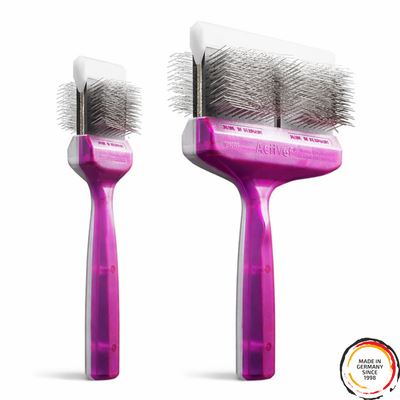 ActiVet Tufffinish-Coater DUO – 2-in-1 Fellbürste für Hunde & Katzen