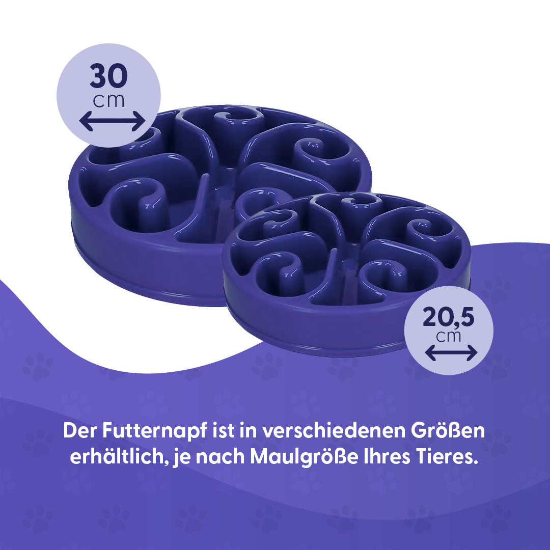 Eat Slow Live Longer Original Blau L