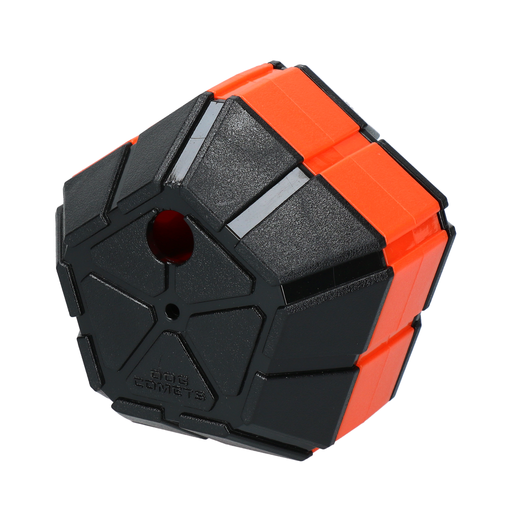 Dog Comets Treat Puzzle Orange