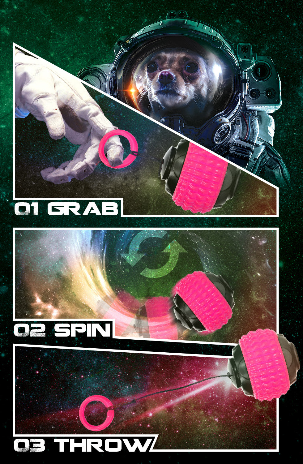 Dog Comets Blazar Jet Rosa