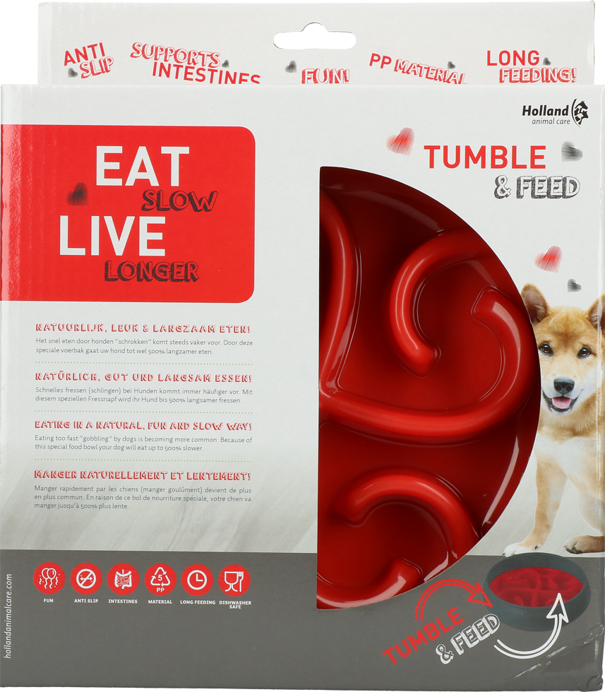 Eat Slow Live Longer Tumble Feeder Rot