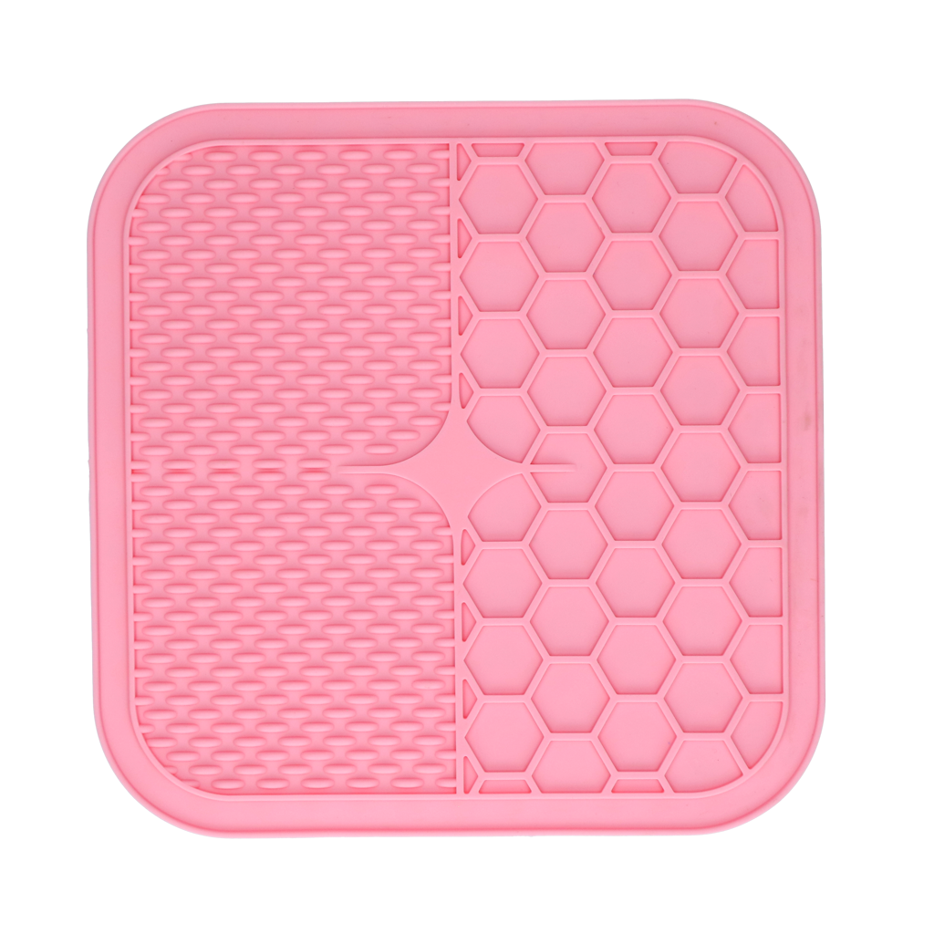 Eat Slow Live Longer Lick Mat Duo L Rosa