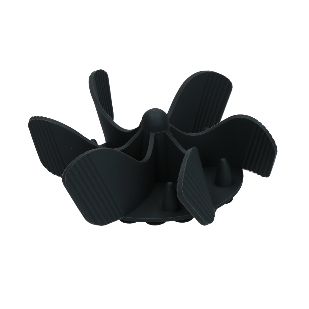Eat Slow Live Longer Gobble Stopper Grau
