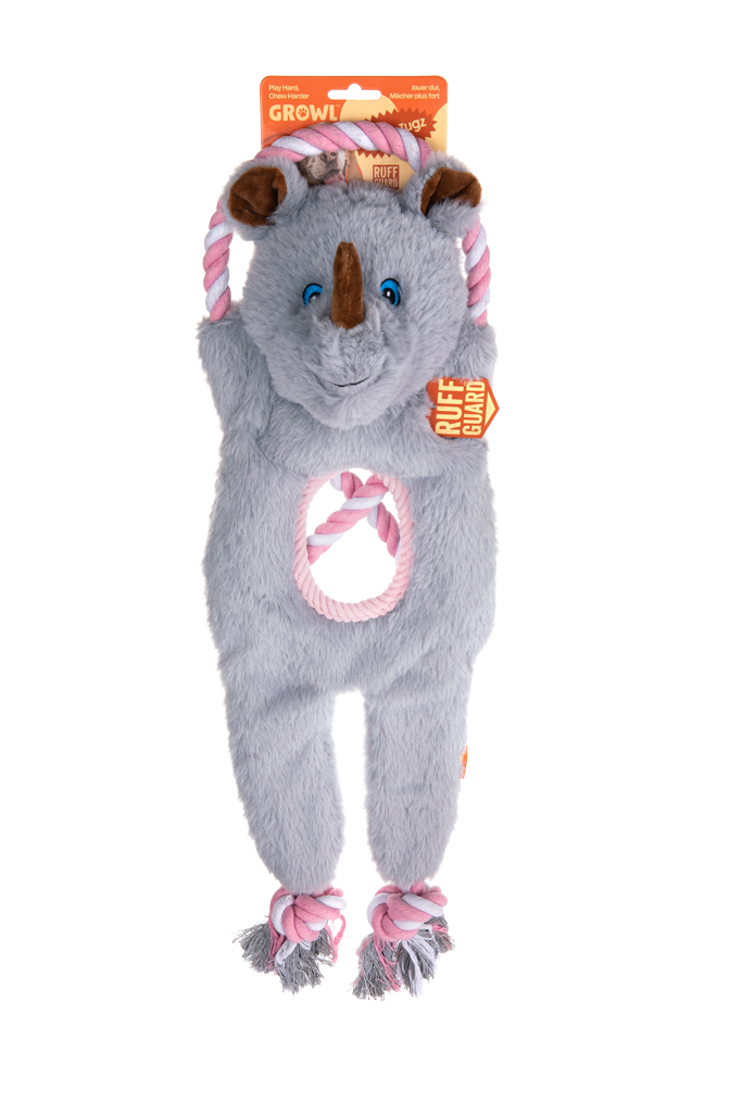 Growl Jungle Tugz Rocky das Nashorn