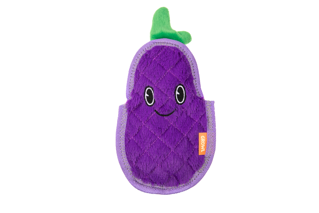 Growl Flip Floppz Eddie die Aubergine