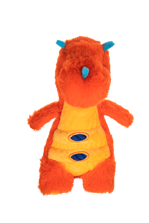 Growl Stomperz Tina der Orange Triceratops