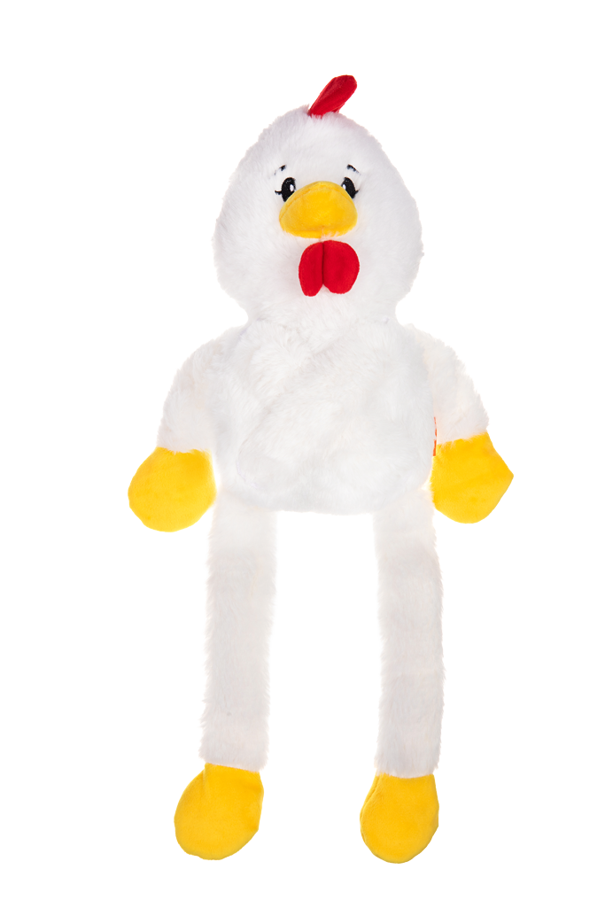 Growl Pulldozers Chuck das Huhn