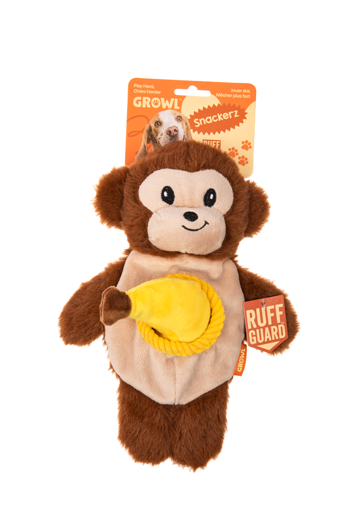 Growl Snackerz Milo der Affe