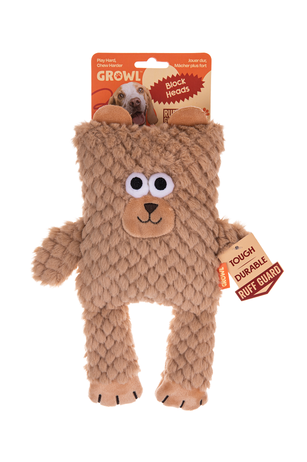 Growl Block Heads Boxy der Bär