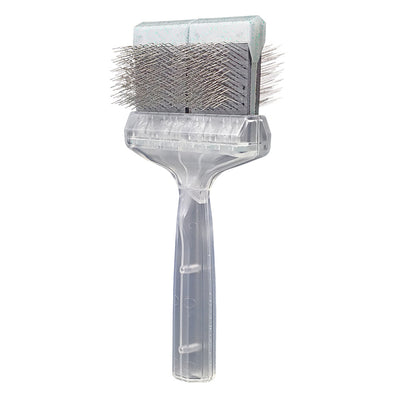 ActiVet Diamond Daily Care Grün Flitter 9 cm Hundebürste entfilzen Katzenbürste