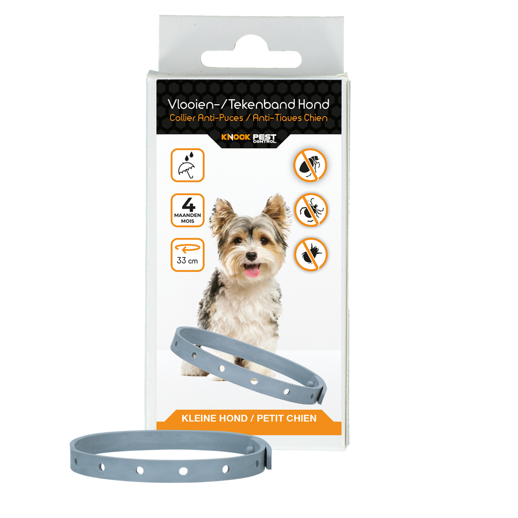Knock Pest Floh/Zeckenhalsband Hund 33 cm NL/FR