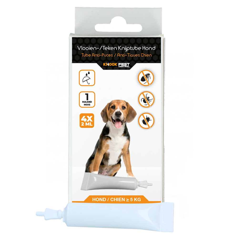 Knock Pest Floh-Zeckentube Hund ≥ 5 kg NL/FR