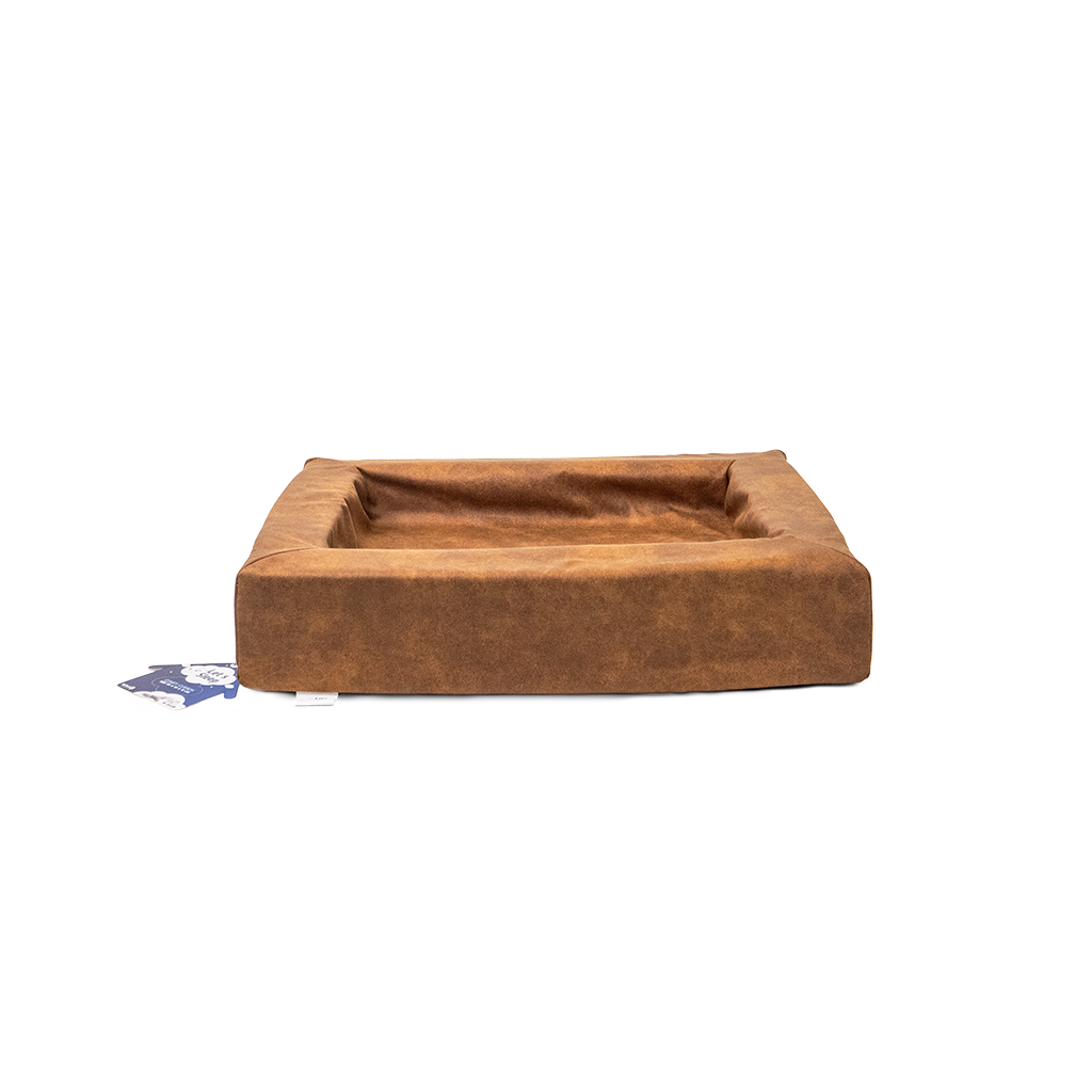 Let's Sleep Comfy Cushion Hundekorb M Cognac