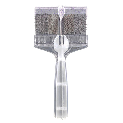 ActiVet Diamond Daily Care lila Flitter 9cm Hundebürste entfilzen 9cm