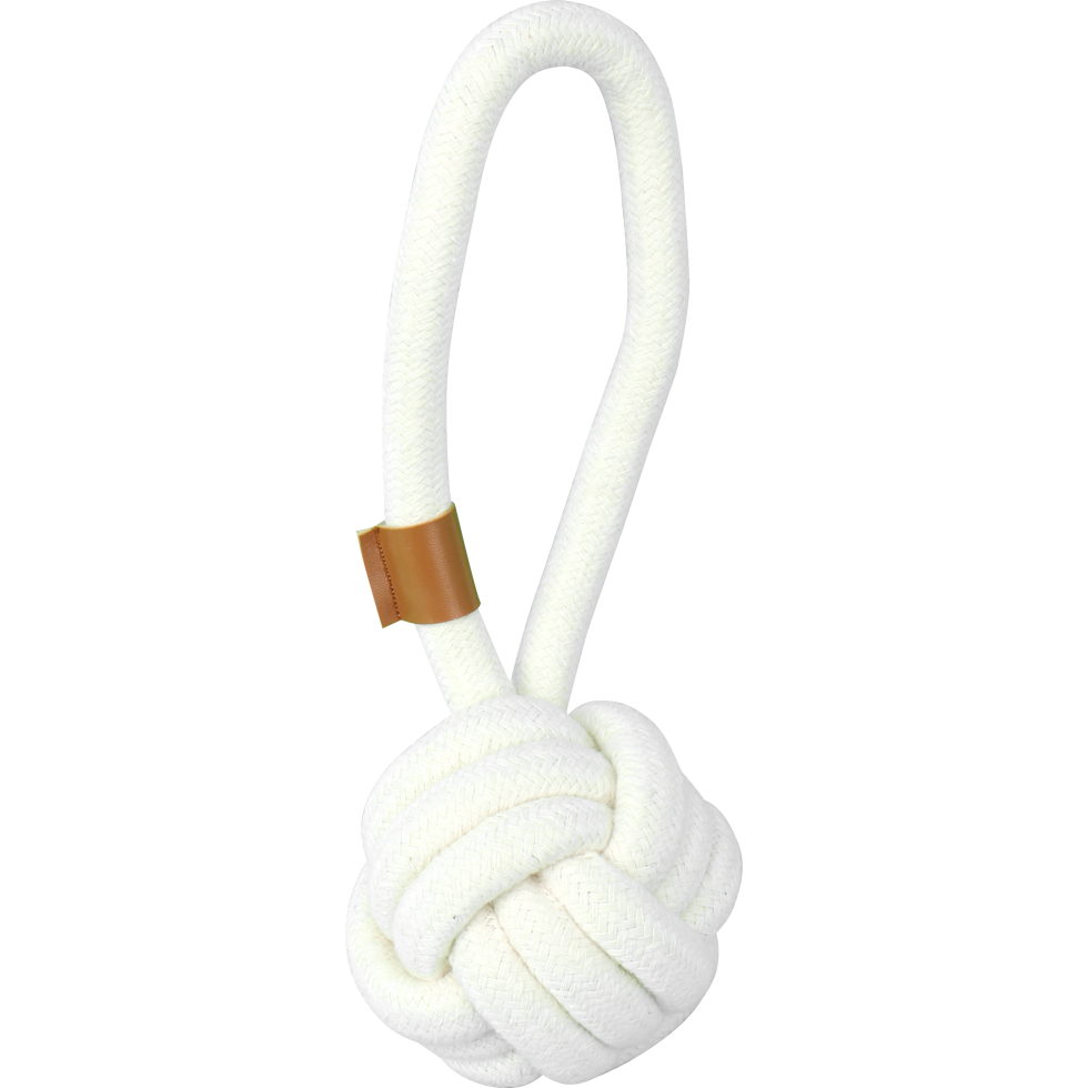 Pawise Premium cotton toy Ball mit Handgriff