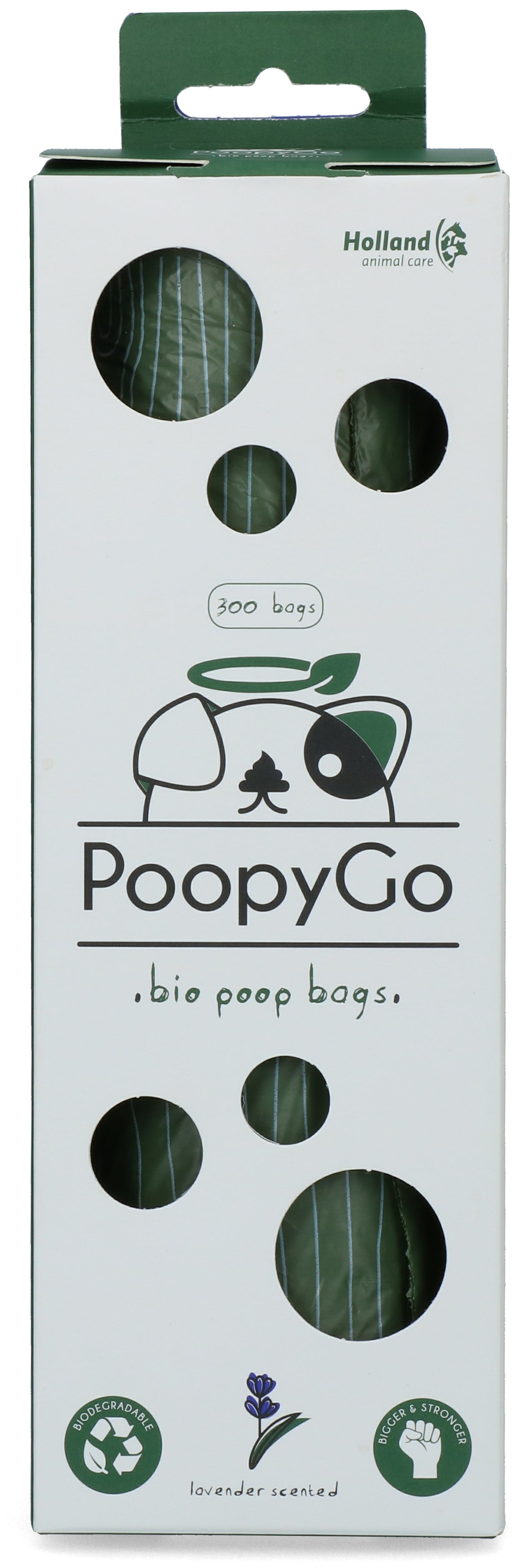 PoopyGo Umweltfreundlich Tissue Box Lavendelduft (300 Stück)