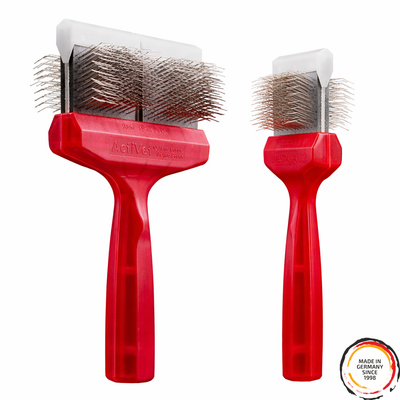ActiVet DUO TUFFZAPPERCOATER – 2-in-1 Entfilzungs- & Pflegebürste