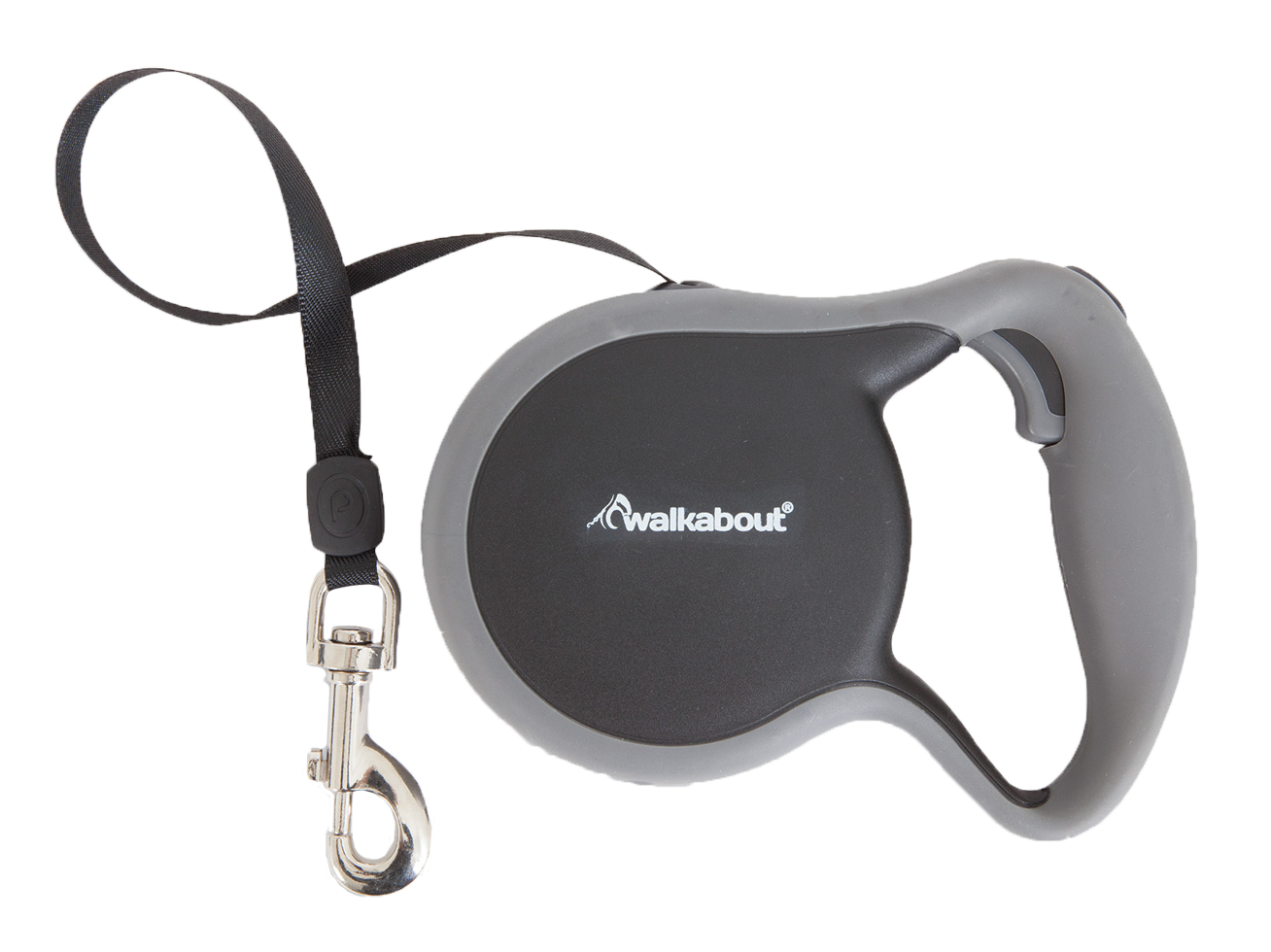 Walkabout Retractable Leash Schwarz XS