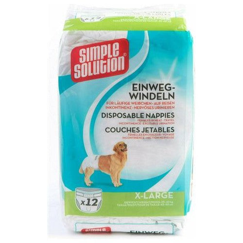 Simple Solution Einfache Lösung Einweg-Hundewindel