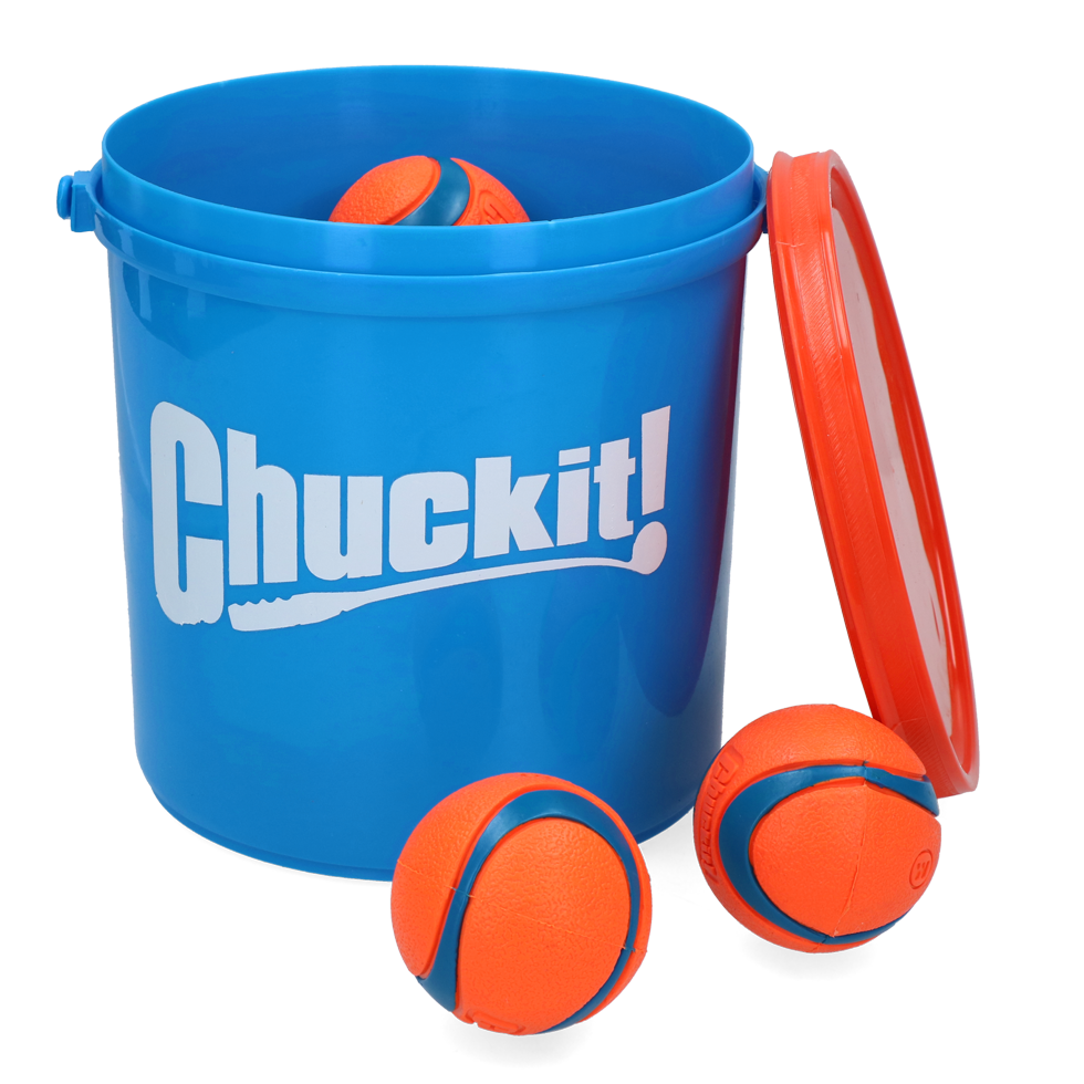 Chuckit Bucket mit ultra ball Medium 8 St.