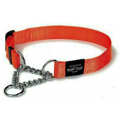 Rogz For Dogs Holzfäller-Halbschlupfkragen Orange