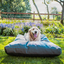 Let's Sleep Cushy Cloud Outdoor Hundebett M Anthrazit